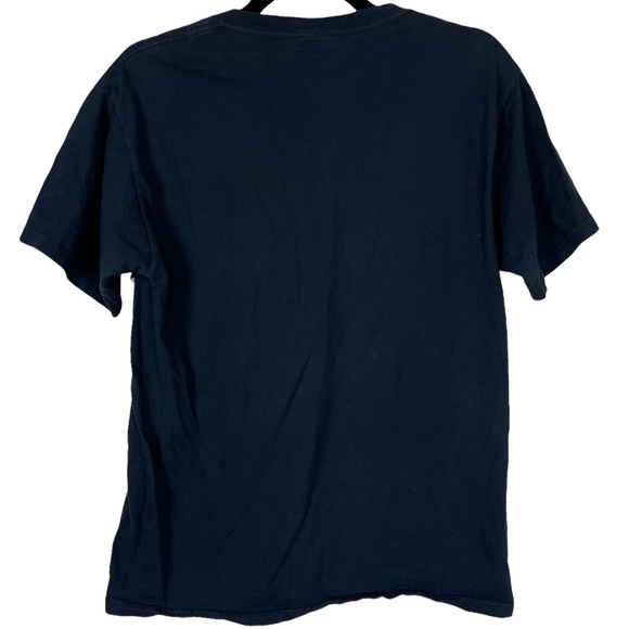 Vintage 2000s DARE Multi-color Script Graphic T-Shirt Black Size M FOTL Heavy HD - Picture 2 of 11